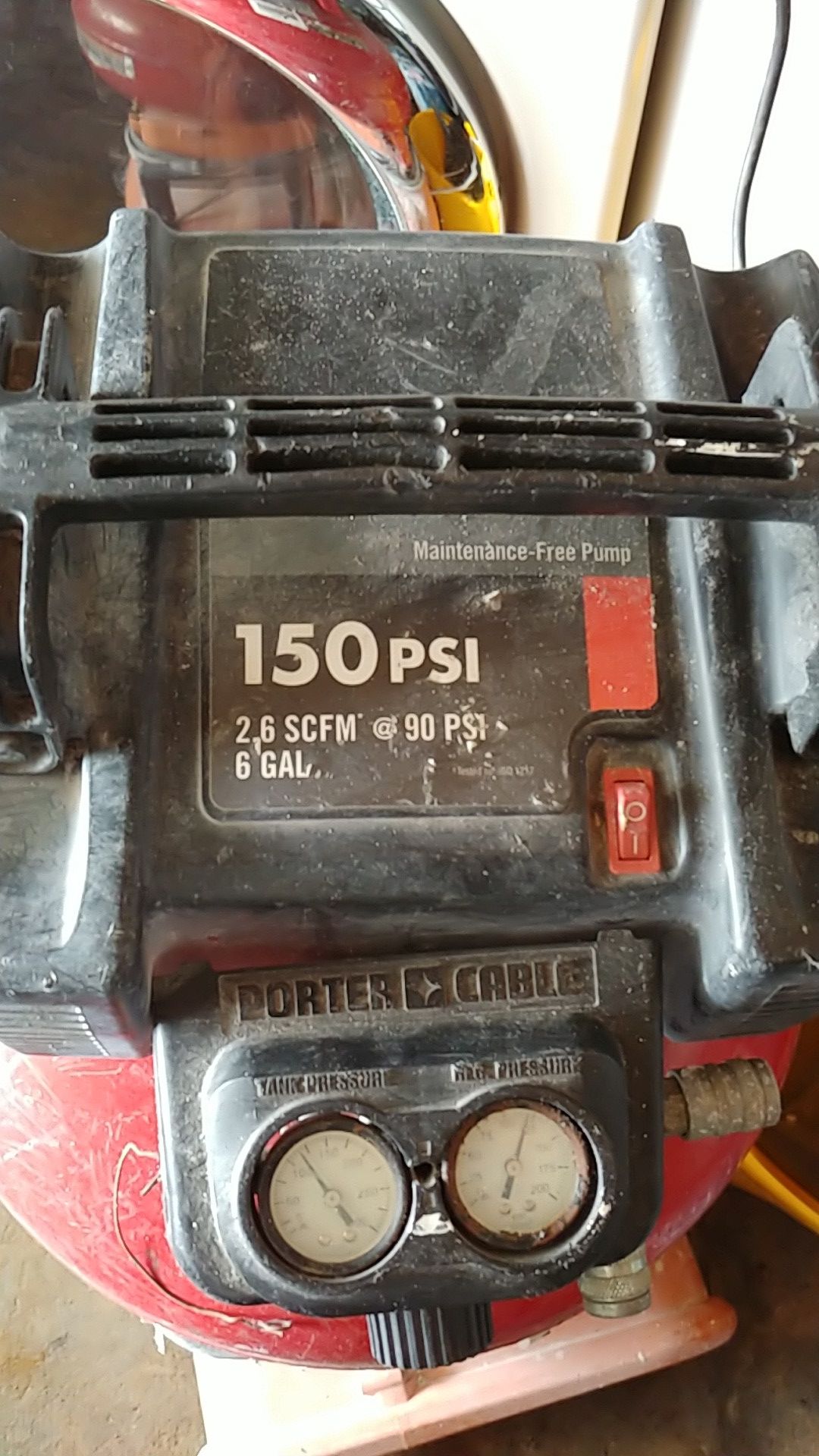 Porter Cable Air Compressor - Parts