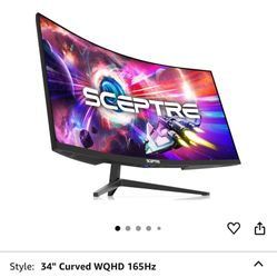 SCEPTRE Curved Monitor