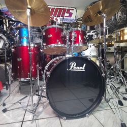 Pearl Complete Drum Set 🥁!!$450 Or Best Offer !!