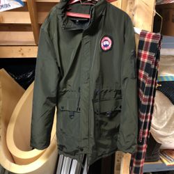 Green Jacket size large 