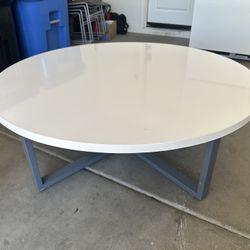 (1) White Table In Good Condition
