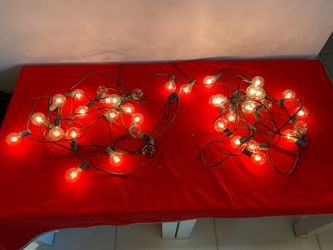 TWO (2) SETS of Connectable Indoor / Outdoor String Lights | Patio Lights 🔻See Below