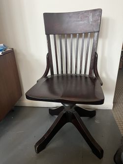 Antique Crocker Swivel chair