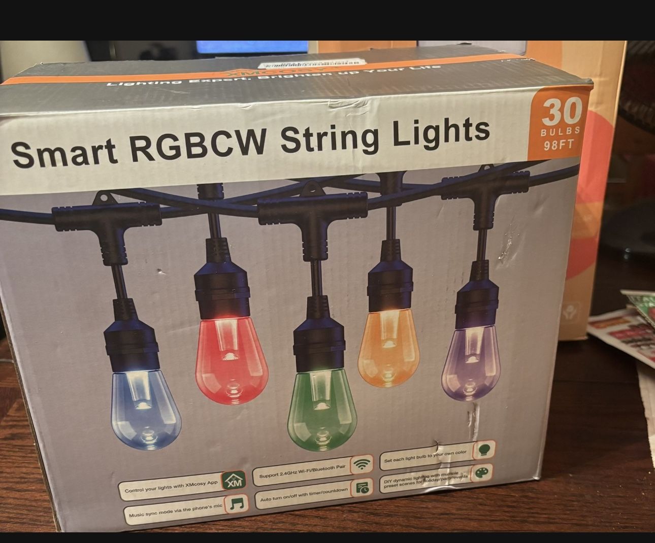 RGBCW String Lights