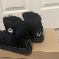 UGG® Women Mini Bailey Button Bling Boot