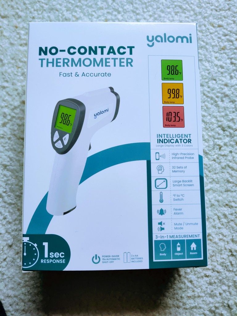 New Yalomi Infrared Thermometer.