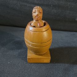 Little Wood Statue