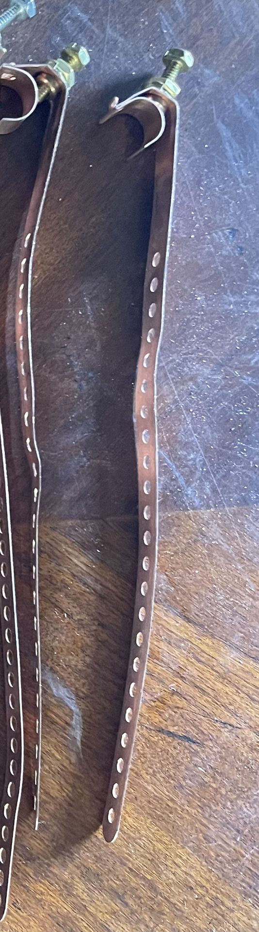 8” Inch Copper Ground Strap