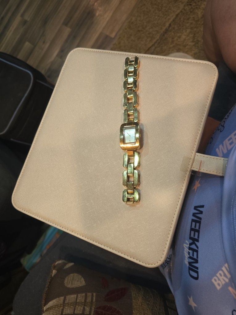 Micheal Kors Gold Chunky Watch