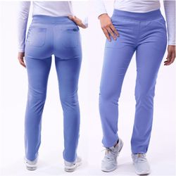 Skinny Leg Yoga Scrubs Pant By Adar