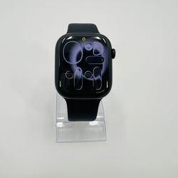 Unlocked Apple Watch Series 11 46MM Black Aluminum Black Sport Band MFC44LW/A