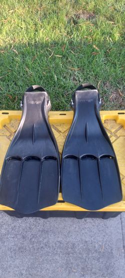 SCUBAPRO Jet Fin Black Rubber Diving Fins (Size XL)