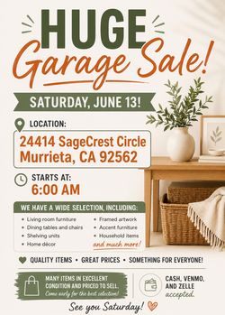 Garage Sale