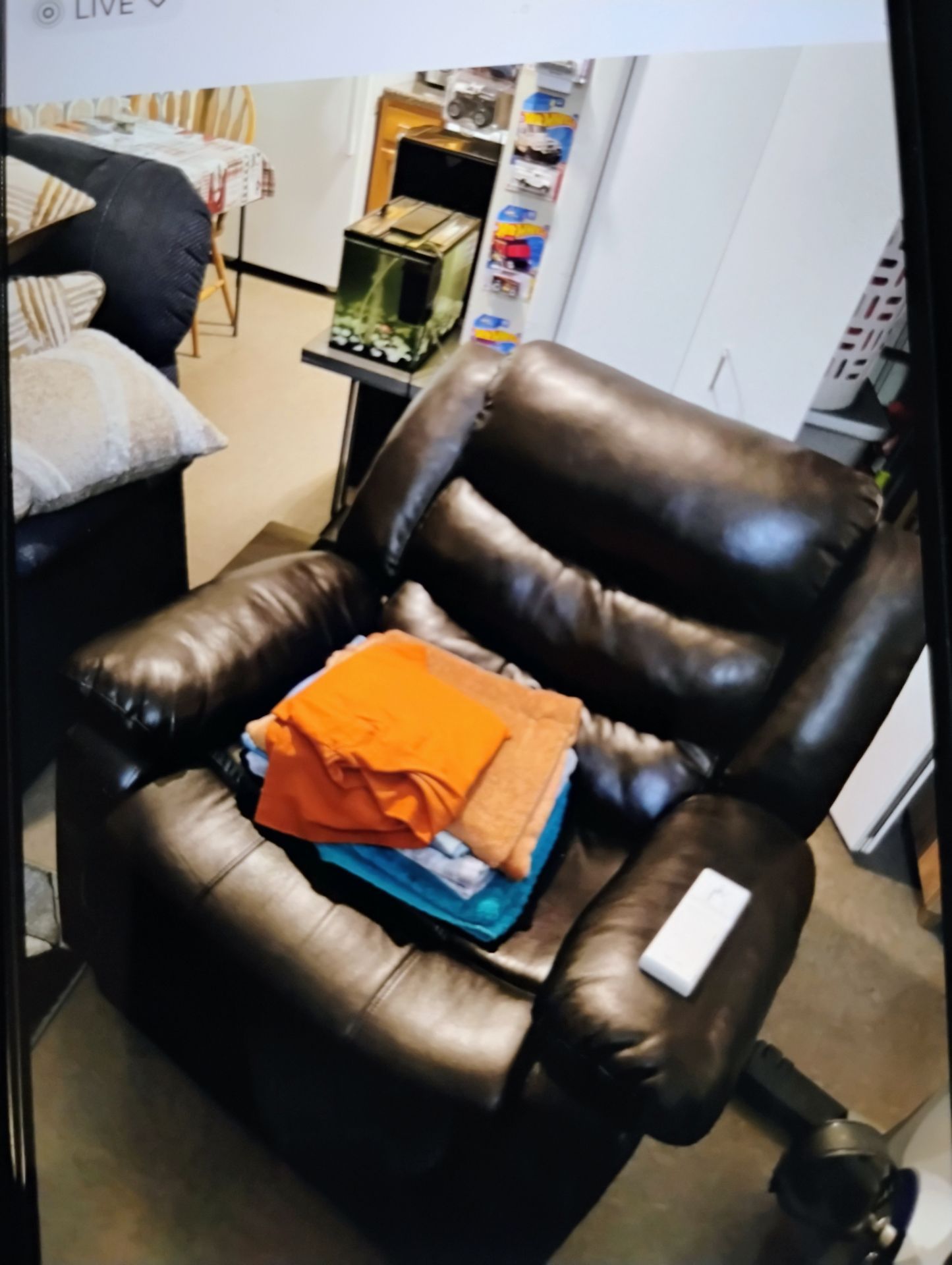 I got to recliner chair like new