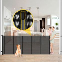 Brand New Extra Tall Retractable Baby & Pet Gate – $45
