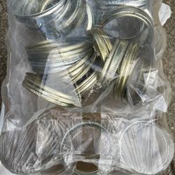 55 Wide Mouth Mason Canning Jars
