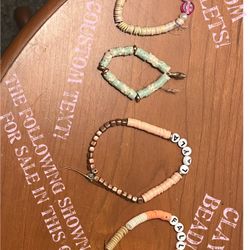 Custom Clay Bead Bracelets!