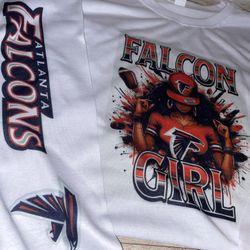 Falcons Girl Long Sleeve Tshirt 