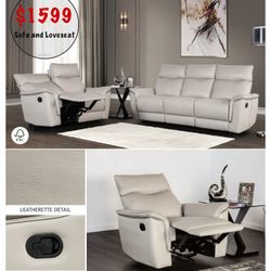 2 Pc Sofa And Loveseat No Down Payment Needed Take It Home In Monthly Payments 