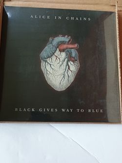 Alice In Chains Black Gives Way To Blue Electric Smoke Vinyl #/500