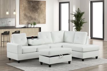 Rocket White Sectional 🫶🏼🔥😍✨🤓🚛🥸