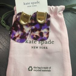 Kate Spade Purple Earrings 