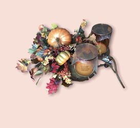 Decorative Table Ornament & Candle Holder