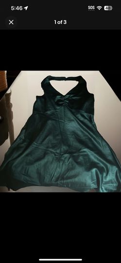 Speechless Emerald Green Dress  Juniors XL 
