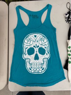 Skull Shirt - Teal