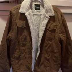 Mustard/brown Corduroy oversized Jacket
