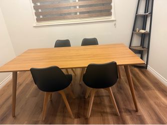 Authentic West Elm dining table – premium quality and timeless design.