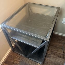 Glass Coffee Table Set