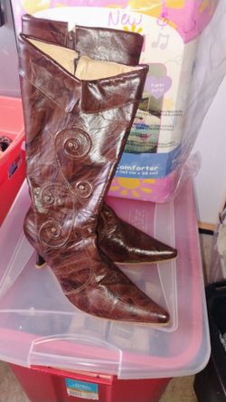 Leather Boots
