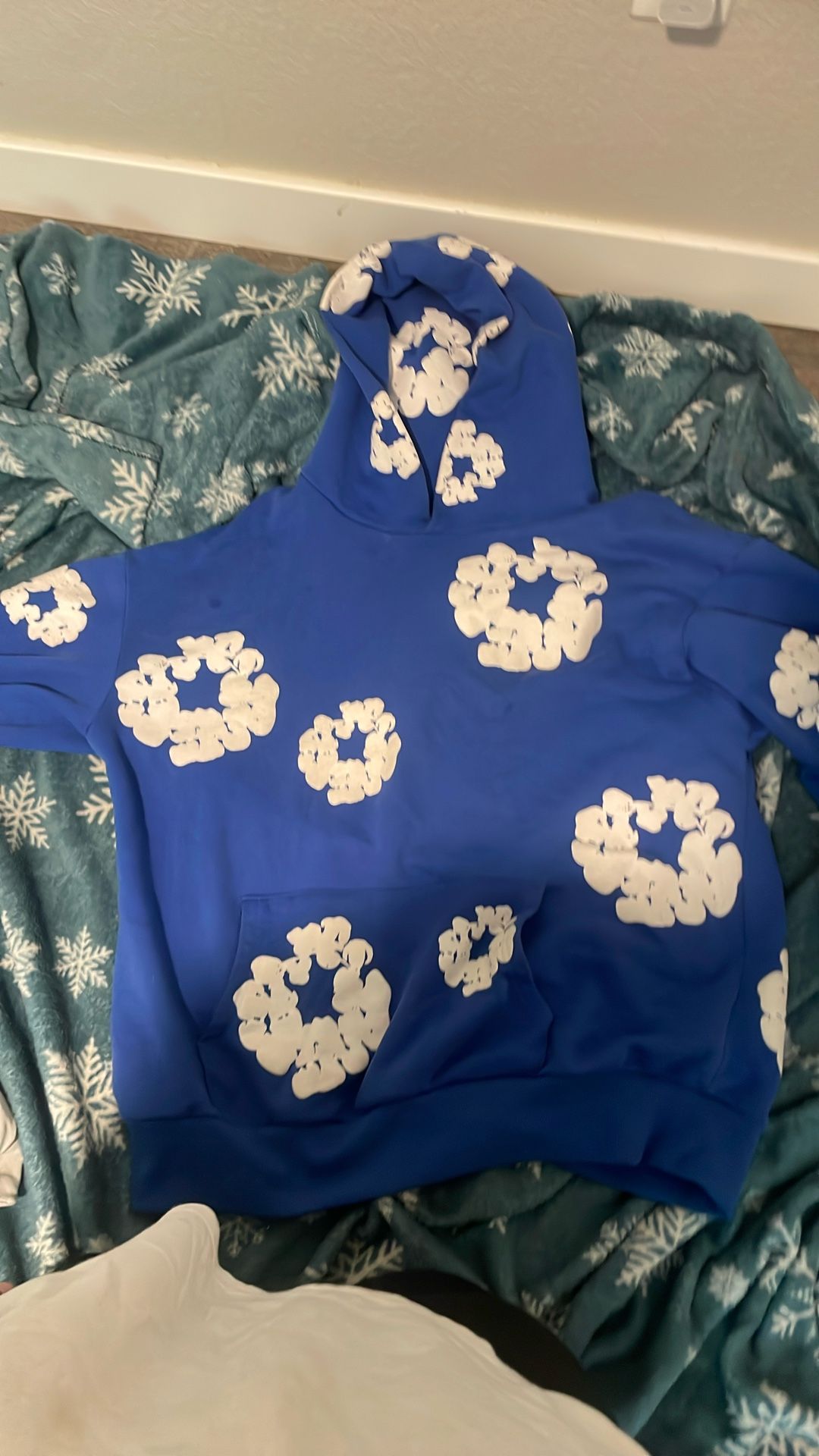 Light Blue Denim Tears Hoodie