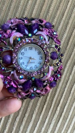 Costume Jewelry purple watch multiple color
