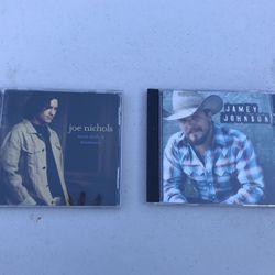 2 CD's, Joe Nichols & Jamey Johnson, sold together