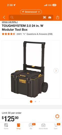 DeWalt tough system 2.0