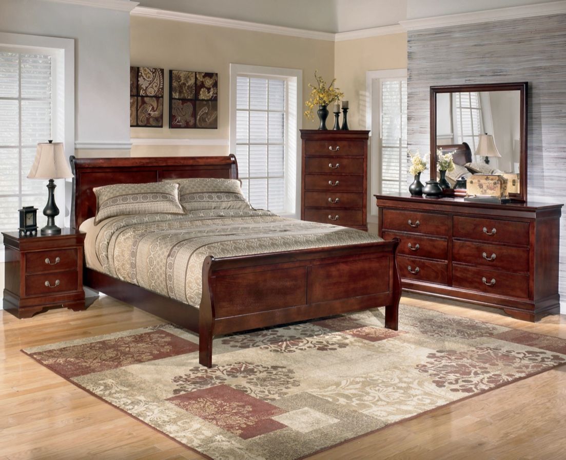 Slay Bedroom 4 Piece Set (Queen) Mattress Not Included
