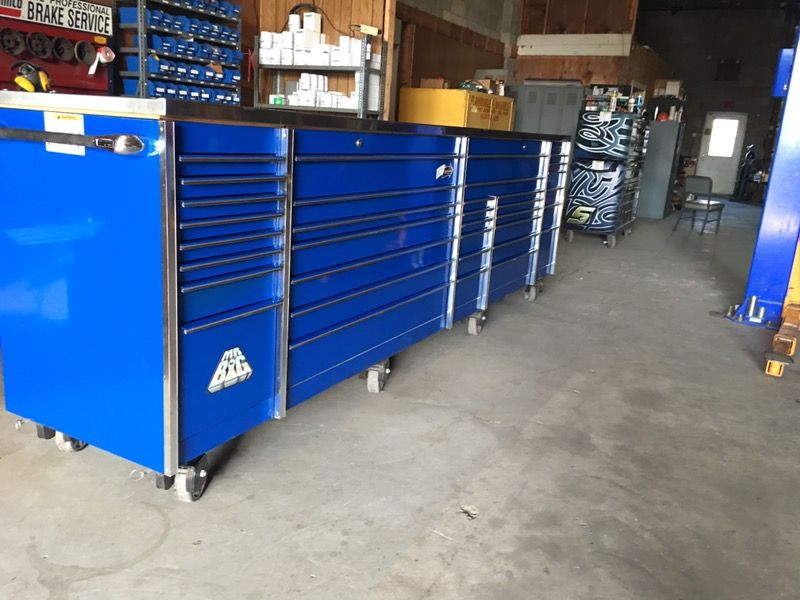 Snap on mr big! Tool box with stainless top for Sale in