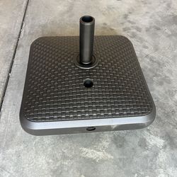 Large Umbrella Base And Poll Only