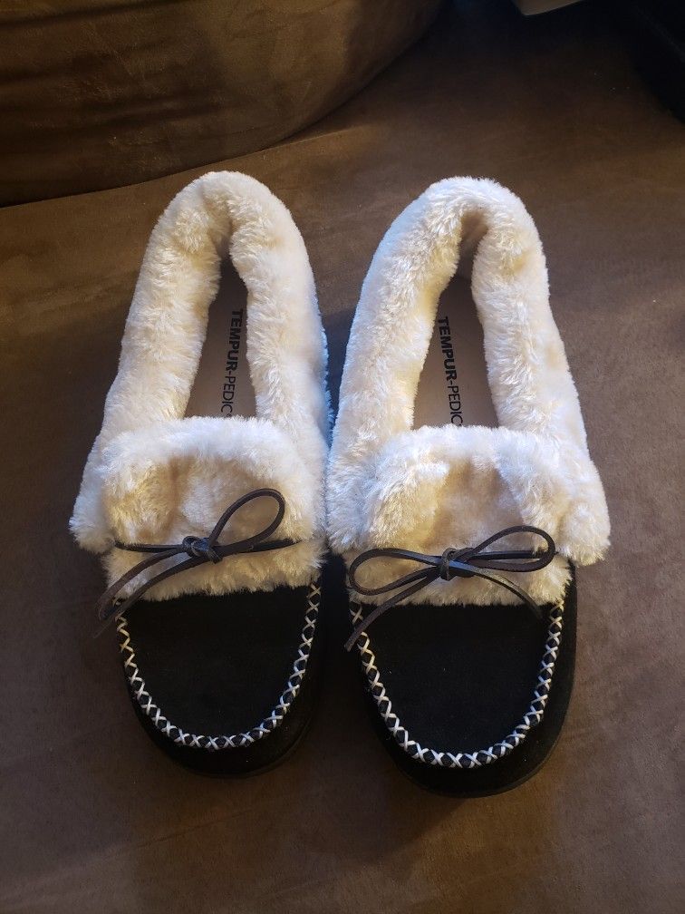 Suede Tempur Pedic Slippers Womens Tempur-Pedic Womens Kensley