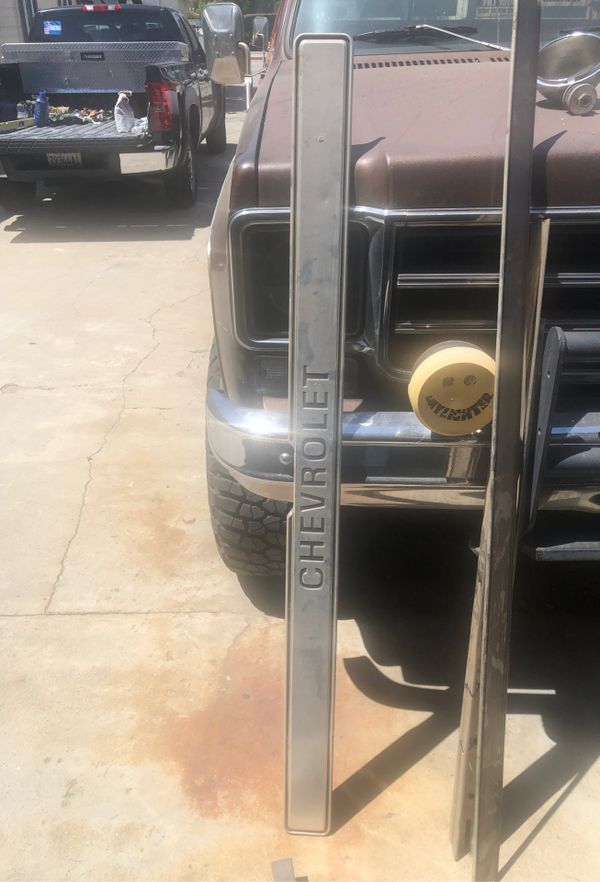 19731980 chevrolet truck c10 c20c30 tailgate band for Sale in Industry