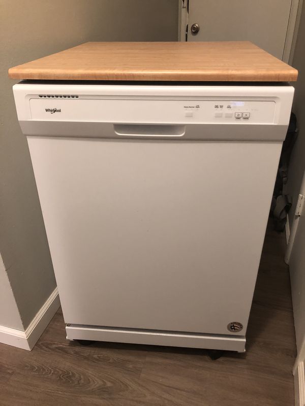 Whirlpool Portable 24” Dishwasher for Sale in Tacoma, WA - OfferUp