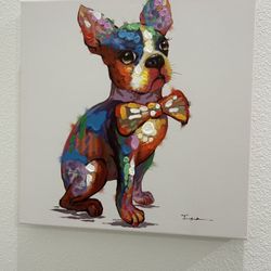Colorful frenchie