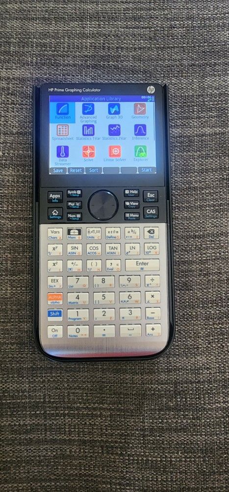 HP PRIME Graphing Calculator Touch Screen
