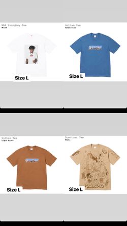 Supreme T Shirts M L XL XXL Fighter NBA Youngboy Gotham Holy