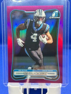 Tetairoa McMillan Bowman Chrome Pink Refractor /299