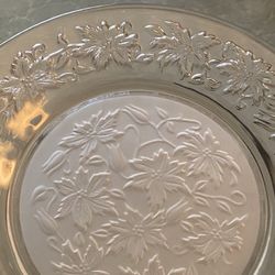 Crystal Plates and Bowls 