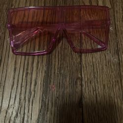 Stylish Pink/ Reddish Glasses