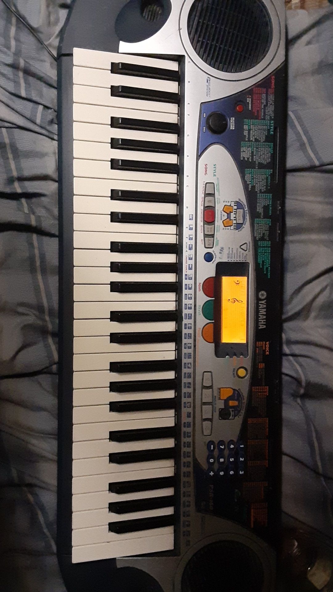 Yamaha bass boost psr 160 keyboard